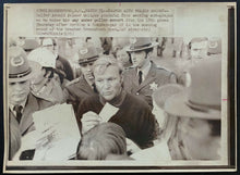 Load image into Gallery viewer, 1972 Vintage Wire Photo Arnold Palmer 1st Round Great Greensboro Open Chicago
