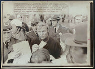 1972 Vintage Wire Photo Arnold Palmer 1st Round Great Greensboro Open Chicago