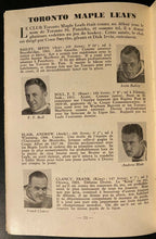 Load image into Gallery viewer, 1933-34 General Motors NHL Hockey Guide Rare Montreal Canadiens Version Vintage
