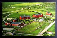 Vintage University of Wichita Kansas Football Field Postcard Post Card VTG