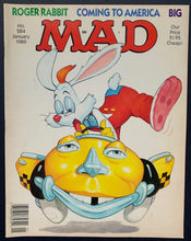 Load image into Gallery viewer, MAD Magazines Vol. #282, #283, #284 1988-1989 Vintage Comic Books Comedy Parody
