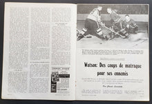 Load image into Gallery viewer, 1962 Sport Revue Magazine Jacques Plante HOFER Lou Fontinato Canadiens Hockey
