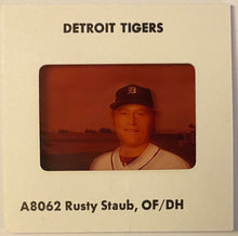 Load image into Gallery viewer, 1978 MLB Baseball American League 35mm Slides (10) Detroit Tigers Rusty Staub
