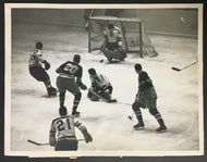 1949 New York Rangers NHL Hockey Type 1 Photo Boston Bruins Fern Flamin HOFER
