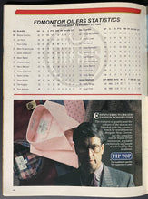 Load image into Gallery viewer, 1985 Northlands Coliseum NHL Hockey Program Oilers vs Canadiens Gretzky Scores
