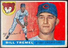 Load image into Gallery viewer, 1955 Topps Baseball #52 Bill Tremel Chicago Cubs Vintage MLB Card
