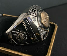 Load image into Gallery viewer, Angelo Mosca Hamilton Tiger-Cats Wall of Honour Ring CFL HOF Ti-Cats Grey Cup
