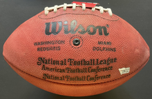 Load image into Gallery viewer, Joe Theismann + Riggins Autographed Super Bowl Duke Wilson NFL Football Fanatics

