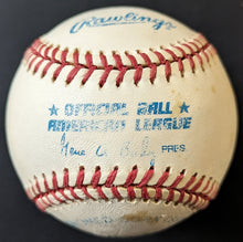 Load image into Gallery viewer, Autographed Rawlings Baseball Cito Gaston Dave Stewart Willie Wilson Signed MLB
