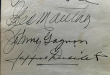 Load image into Gallery viewer, 1930s Vintage Signed NHL Hockey King Clancy Frank Calder 8 Others Autographed
