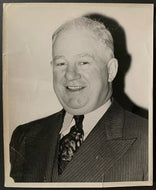 Vintage NHL Hockey Detroit Red Wings General Manager Jack Adams Photograph HOFer