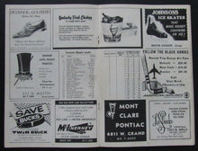 Load image into Gallery viewer, 1967 Chicago Stadium NHL Program Blackhawks vs Toronto Maple Leafs Billy Reay
