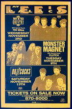 Load image into Gallery viewer, 1993 Lee's Palace Band Poster The Buzzcocks Punk Rock Toronto Vintage Music

