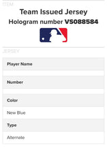 Load image into Gallery viewer, Charlie Montoyo 2020 Team Issued Toronto Blue Jays Powder Blue Jersey MLB Holo
