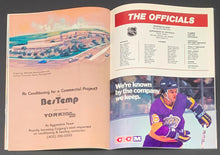 Load image into Gallery viewer, 1980 Calgary Flames Inaugural 1st NHL Hockey Game Program Quebec Nordiques
