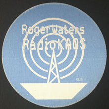 Load image into Gallery viewer, 1987 Roger Waters Radio KAOS Concert Tour Backstage Pass Unused Satin Vtg Floyd
