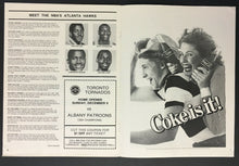 Load image into Gallery viewer, 1984 Maple Leaf Gardens NBA Program Tornados Host Atlanta Hawks Detroit Pistons
