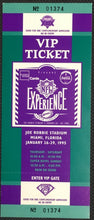 Load image into Gallery viewer, 1995 NFL Experience South Florida VIP Football Ticket Joe Robbie Stadium Miami
