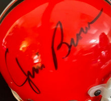 Load image into Gallery viewer, Jim Brown Signed Autographed Cleveland Browns NFL Mini Helmet Vintage Lid JSA
