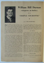 Load image into Gallery viewer, 1947 Montreal Forum NHL Hockey Program Montreal Canadiens vs New York Rangers
