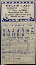 Load image into Gallery viewer, 1936 MLB Baseball Schedule Vintage Sports Sked American League + National League
