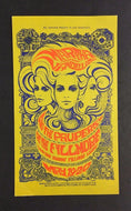 1967 Bill Graham The Vandellas With The Paupers Fillmore Auditorium Playbill