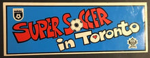 Load image into Gallery viewer, Super Soccer in Toronto Decal Vintage Bumper Sticker Sports Ontario Canada NASL
