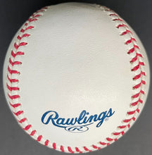 Load image into Gallery viewer, George Bell Autographed Bud Selig OML Baseball Signed Frozen Pond Blue Jays
