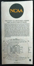 Load image into Gallery viewer, 1997 NCAA Final Four Semi Finals Ticket Arizona Kentucky N Carolina Minnesota
