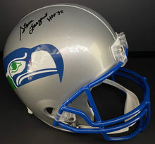 Load image into Gallery viewer, Steve Largent Seattle Seahawks Signed Full Size NFL Football Helmet Fanatics
