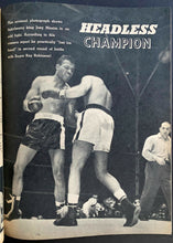 Load image into Gallery viewer, 1953 Boxing Life Magazine March Issue Rocky Marciano Front Cover Feature
