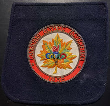 Load image into Gallery viewer, 1956 Summer Olympics Melbourne Canadian Patch Crest Shooter James Zavitz
