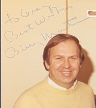 Load image into Gallery viewer, Billy Martin + Larry Barnett Autographed Type 1 Photo MLB Manager + Umpire JSA
