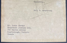 Load image into Gallery viewer, 1969 Neil Armstrong Signed Letter NASA Letterhead Autographed JSA + Type 1 Photo
