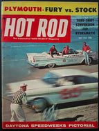 1957 Hot Rod Magazine Articles + Photos Inside Vintage Auto Car Racing Daytona