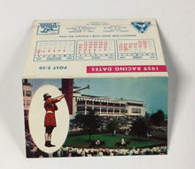 Load image into Gallery viewer, 1959 Monmouth Park Horse Racing Schedule Golden Triangle New Jersey USA Sked
