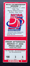 Load image into Gallery viewer, 2000 NCAA Championship Basketball Tickets Marine Midland Arena
