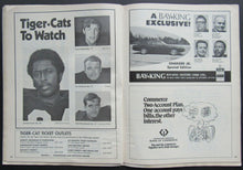 Load image into Gallery viewer, 1973 Ivor Wynn Stadium CFL Program + Yearbook Preview Hamilton Ti-Cats vs Ottawa
