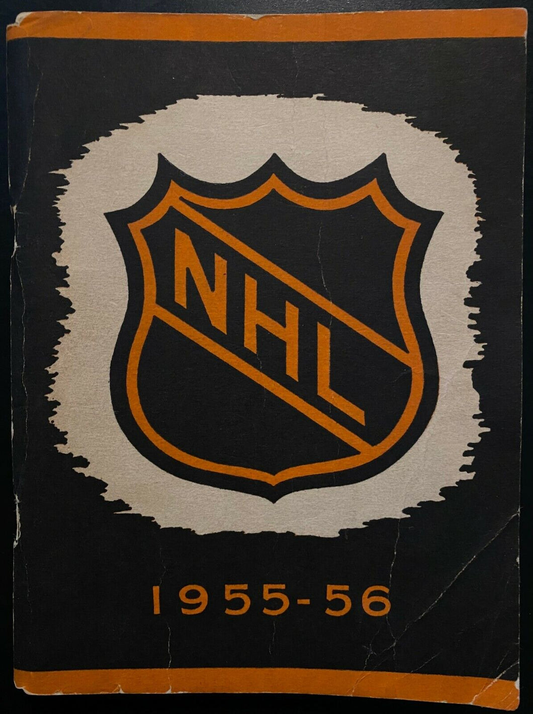 1955-56 Vintage NHL Hockey Original Six Media Guide Montreal Canadiens Retro