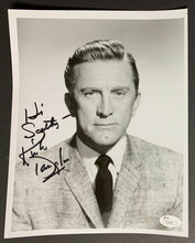 Load image into Gallery viewer, Kirk Douglas Signed Autographed Photo Famous Actor + Director Movie Star JSA COA
