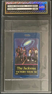 1984 The Jacksons Promoter Staff Pass Victory Tour Backstage Pass iCert