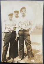 Load image into Gallery viewer, 6 Vintage Original Photos of Cuban &quot;Royals&quot; Baseball Team in New York City LOA
