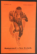Load image into Gallery viewer, 1945 Football Program New York State Mamaroneck Tigers vs New Rochelle
