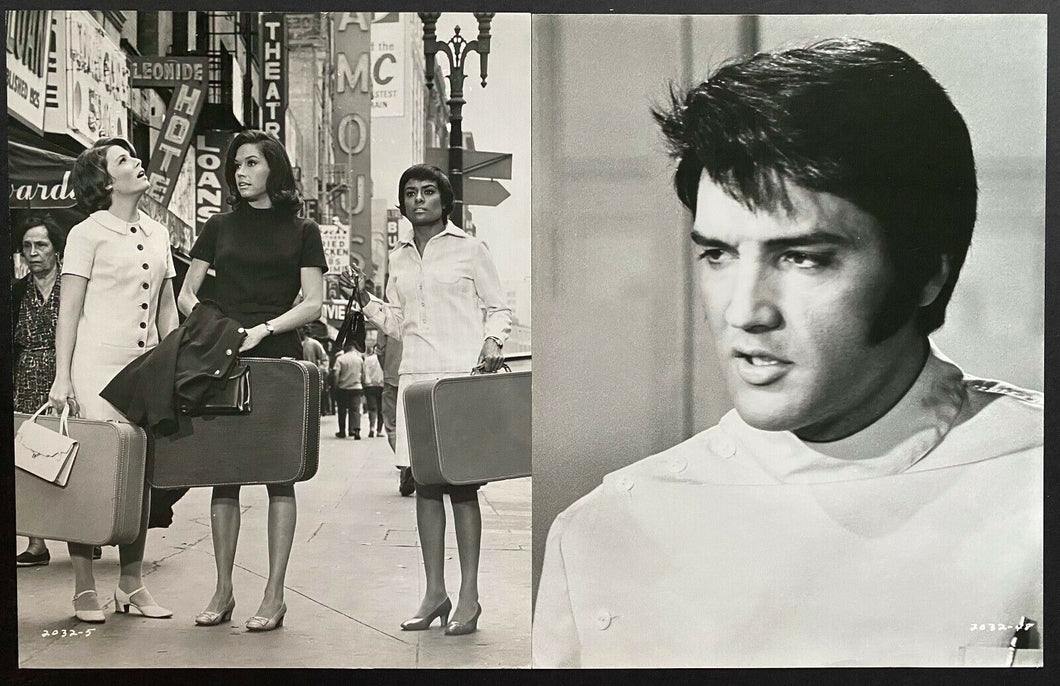 Elvis Presley + Mary Tyler Moore Movie Stills Change Of Habit Universal Studios