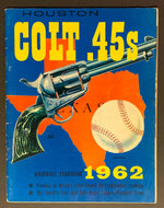 1962 Houston Colt 45s Yearbook The Souths First & Only MLB Team Astros Baseball