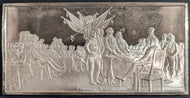 Franklin Mint Commemorative .999 Silver Bar 4.7 Oz Declaration Of Independence