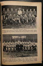 Load image into Gallery viewer, 1934-35 Vintage NHL Original Hockey Guide Rule Book Team Statistics Retro
