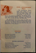 Load image into Gallery viewer, 1954 Vintage Canadian Football League Handbook Alouettes Eskimos Roughriders
