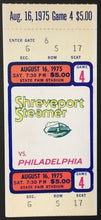 Load image into Gallery viewer, 1975 WFL Shreveport Steamer vs Philadelphia Bell Football Ticket Stub Vintage
