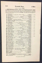 Load image into Gallery viewer, 1948 Thoroughbred Horse Racing Program Ripon Racecourse England UK Unscored
